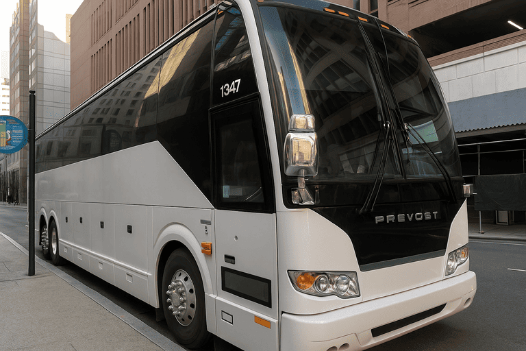 a Charter Bus Rental Pembroke Pines coach bus